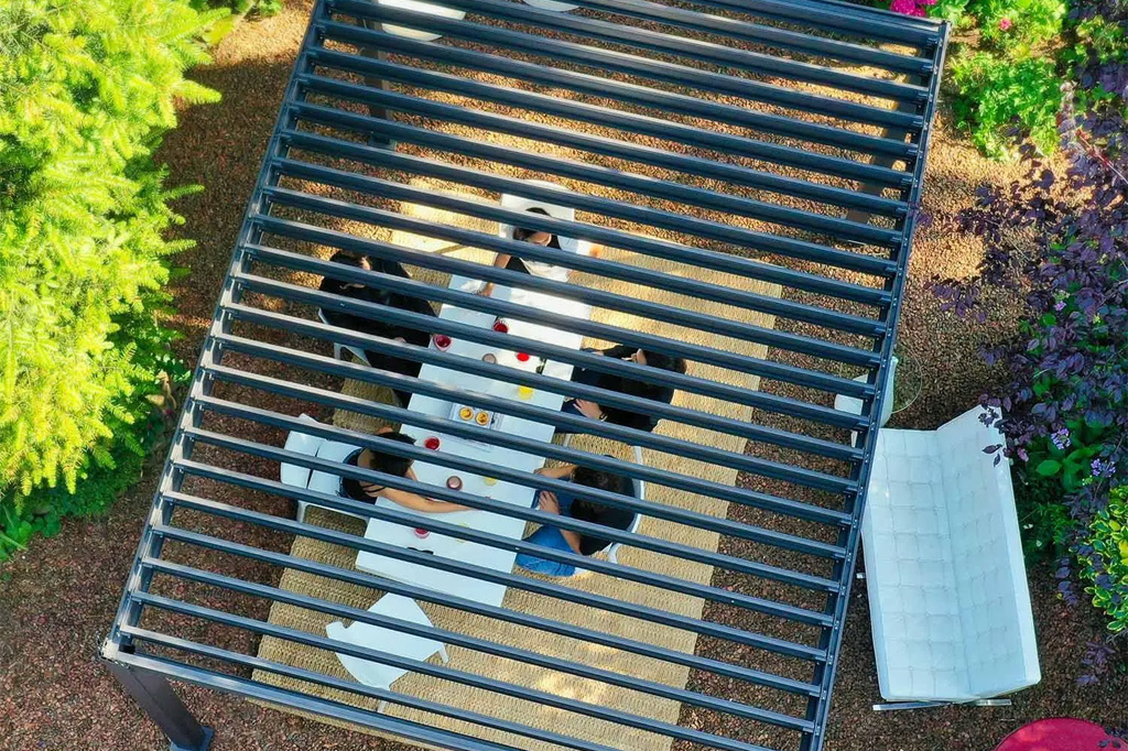 verstelbare lamellen voor een pergola
